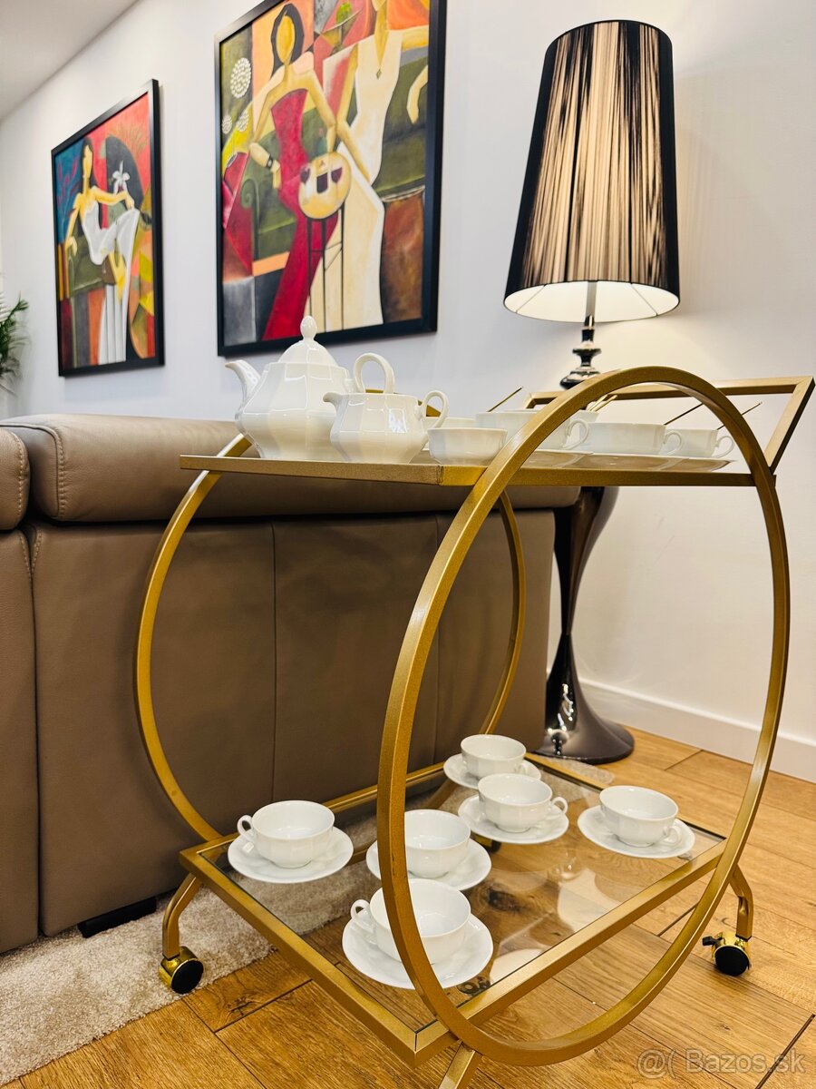 Art Deco súprava na čaj aj kávu pre 10 osôb - 6