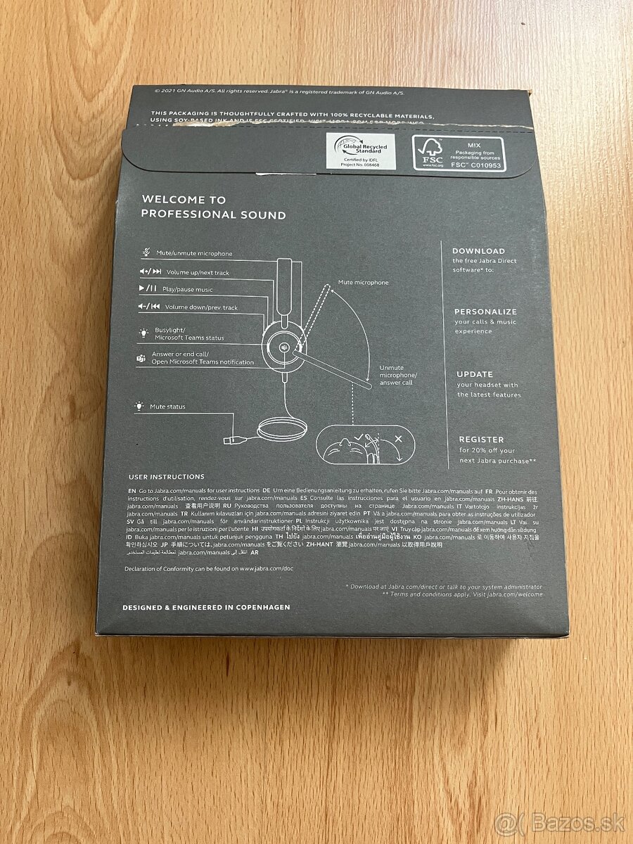 Jabra Evolve2 40 SE MS Stereo USB-C - 6