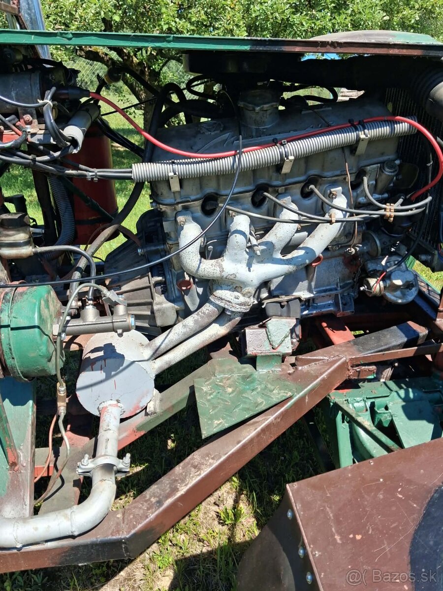 Malotraktor domácej výroby 4x4 - 6