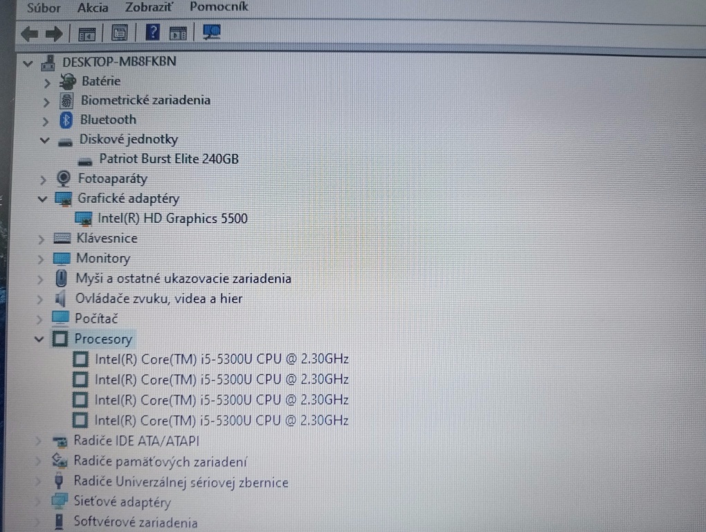 Lenovo Thinkpad T450 , Windows 10 , Intel core i5 , 8gb ram - 6