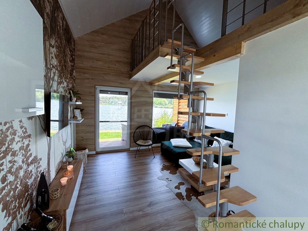 Moderná chata na brehu jazera- rybolov, relax a pohodlie, - 6