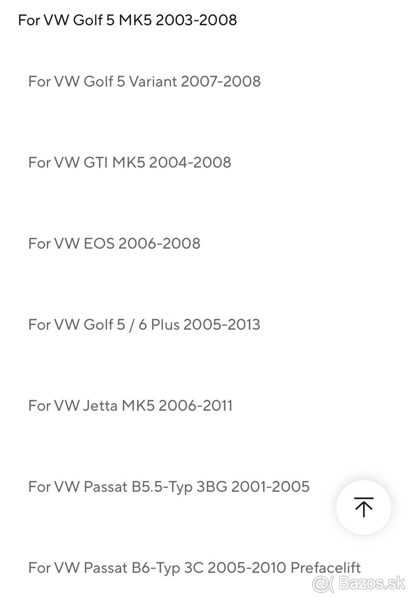 led dynamicke smerovky vw - 6