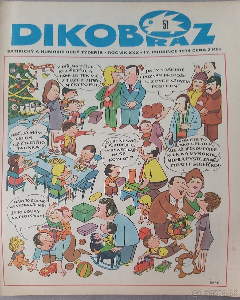 DIKOBRAZ - komplet ROČNÍK 1974 - 6