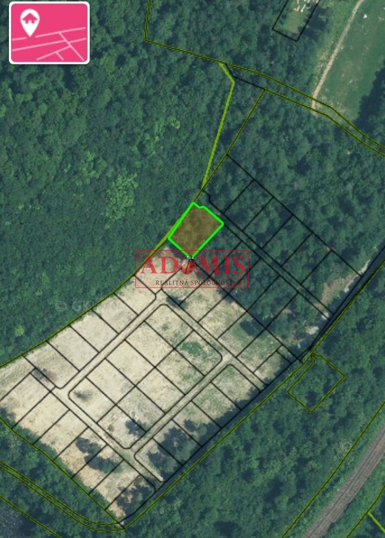 ADOMIS - Predám stavebný pozemok 800m2 Kysak Brezie,na výsta - 6