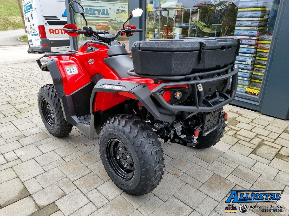 Can-am Outlander STD T 450 Viper Red T3b Predvádzací model - 6