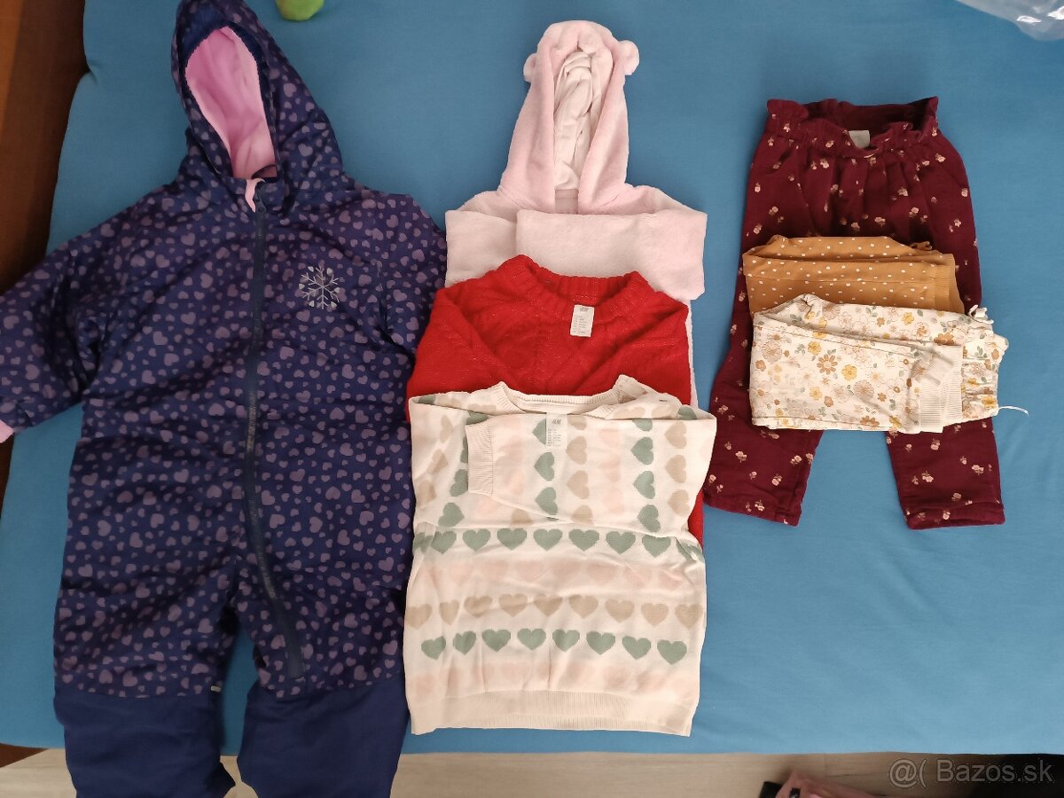 Detské oblečenie 86, 92 - 6