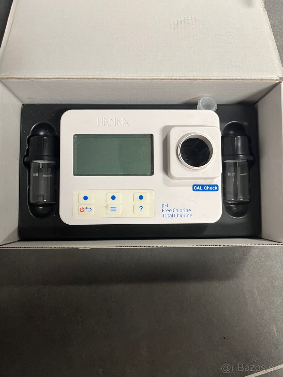 Fotometer na pH, voľný a celkový chlór - 6