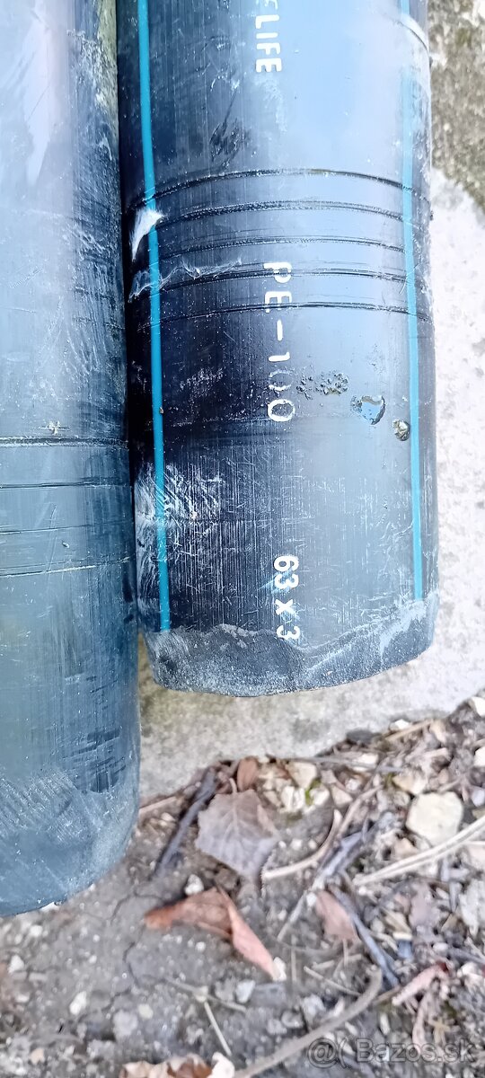 Vodovodné potrubie, kolená a spojky - 6