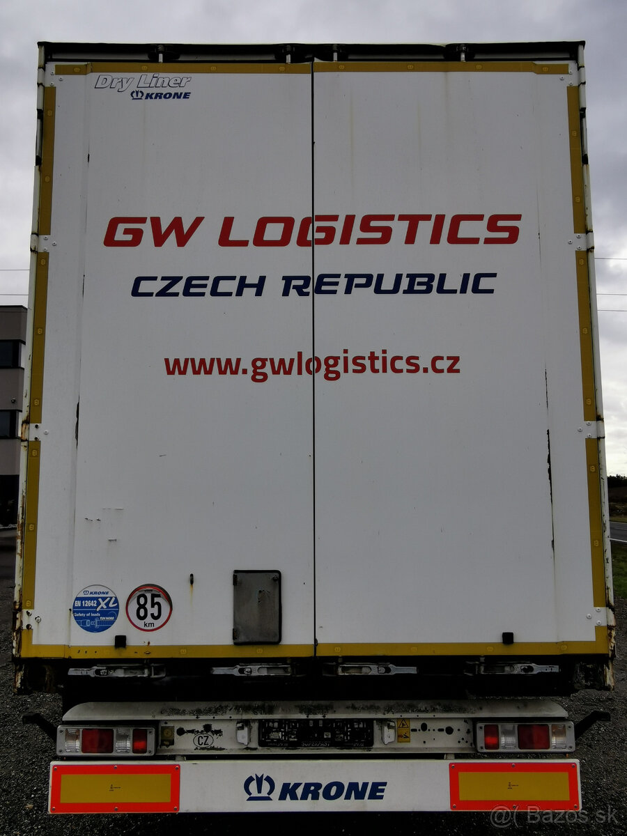 Prodám skříňový návěs KRONE SD - 6