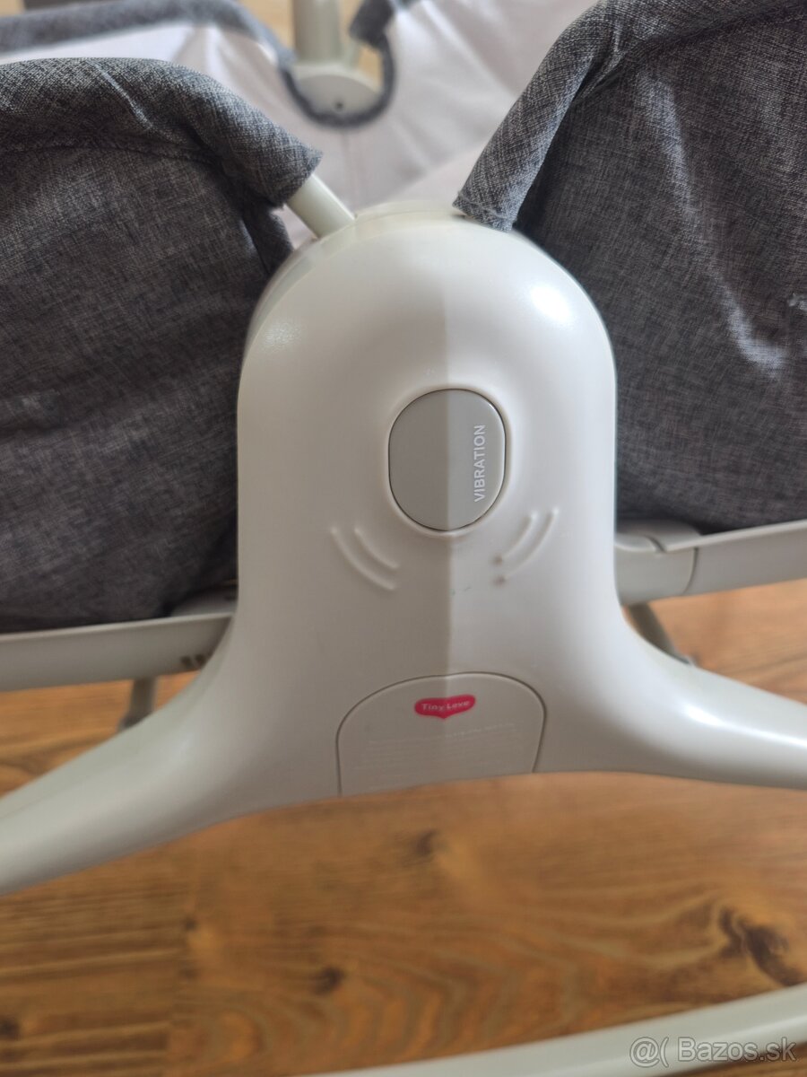 Kresielko vibračné Tiny Love Lehátko 3v1 Rocker Napper Denim - 6