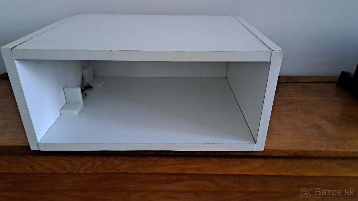 Polička drevo, mini regál - 6