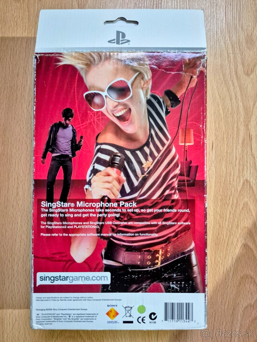 Predám Singstar mikrofóny na PS2 a PS3 + 5 hier zadarmo - 6