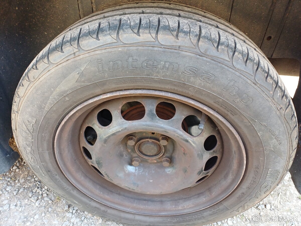 Disky R15, 4x108 letné pneumatiky 195/65 R15 - 6