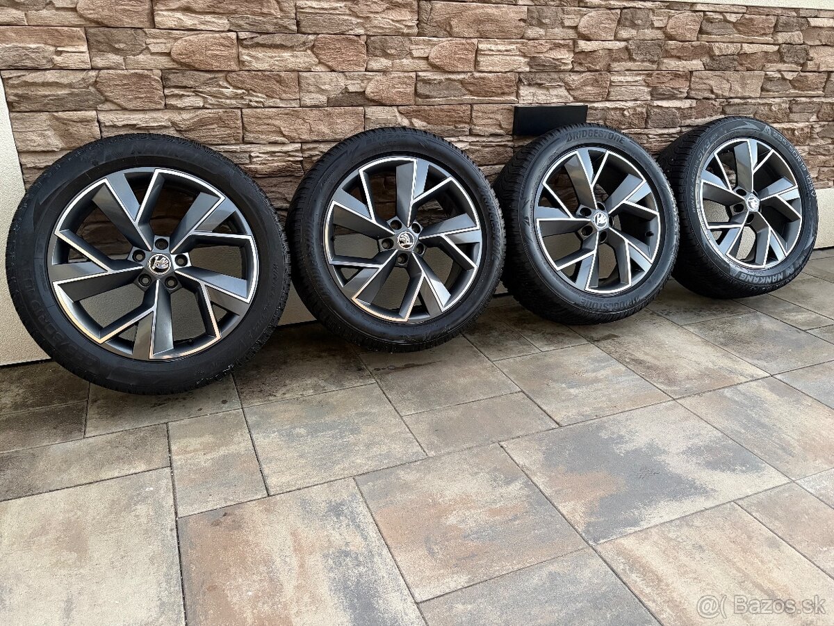 ZIMNÁ SADA SKODA TRIGLAV 5x112 R19 + ZIMNÉ PNEU 235/50 R19 - 6
