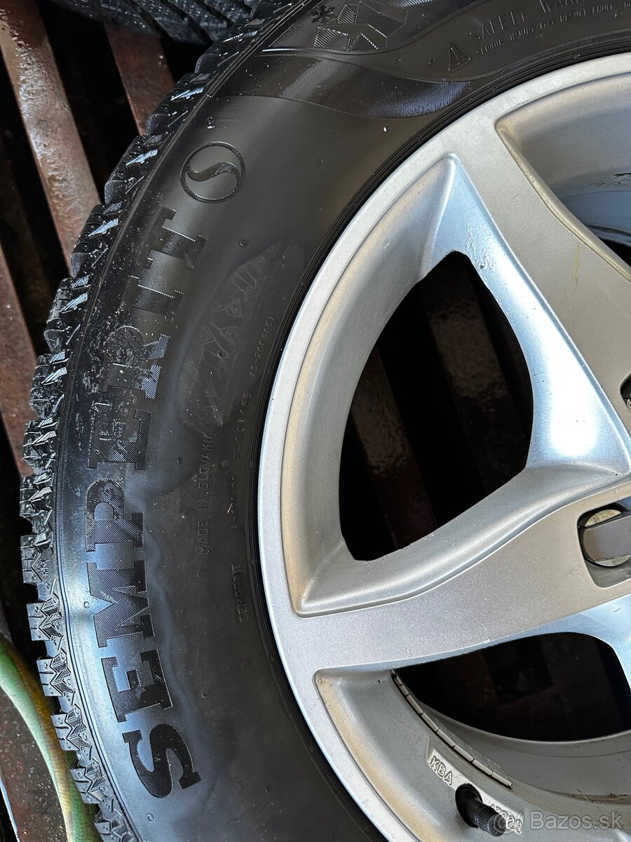 5x112 R16 7J + 215/65 Semperit zimné - 6