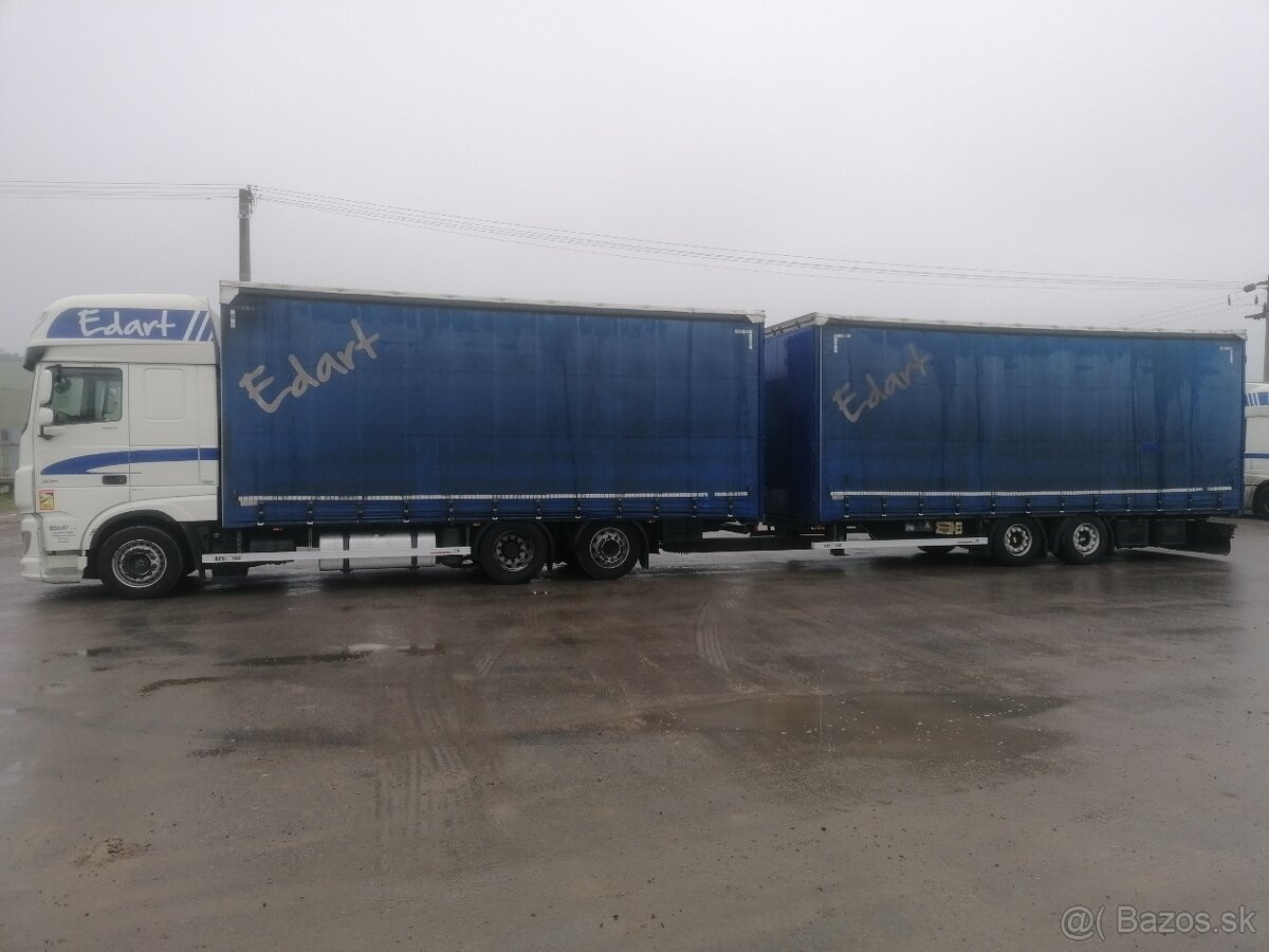 Predam supravu DAF XF480FAR s nadstavbou HIPOCAR + prives - 6