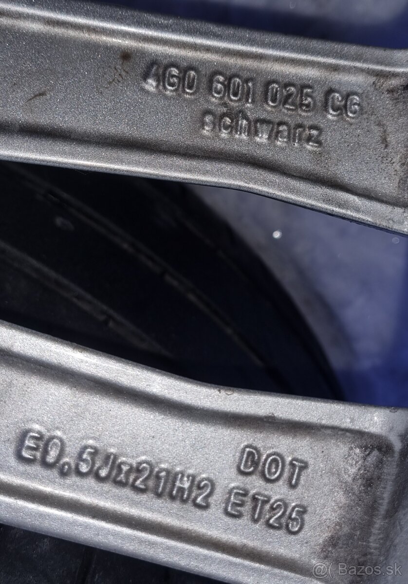 5x112 R21 9,5J ET25 (4G0 601 025 CE) - 6