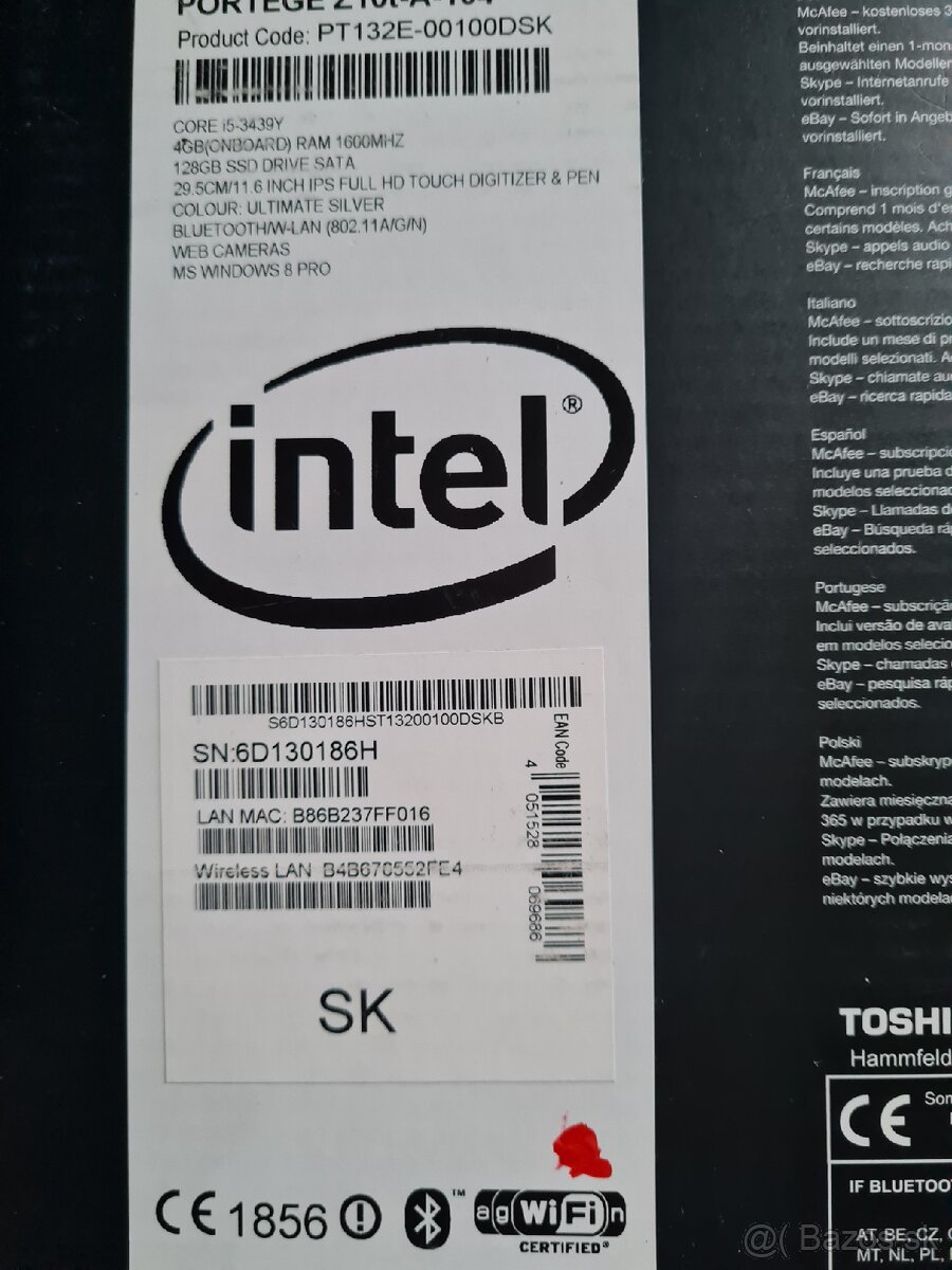 PC Toshiba Portege Z10t - 6