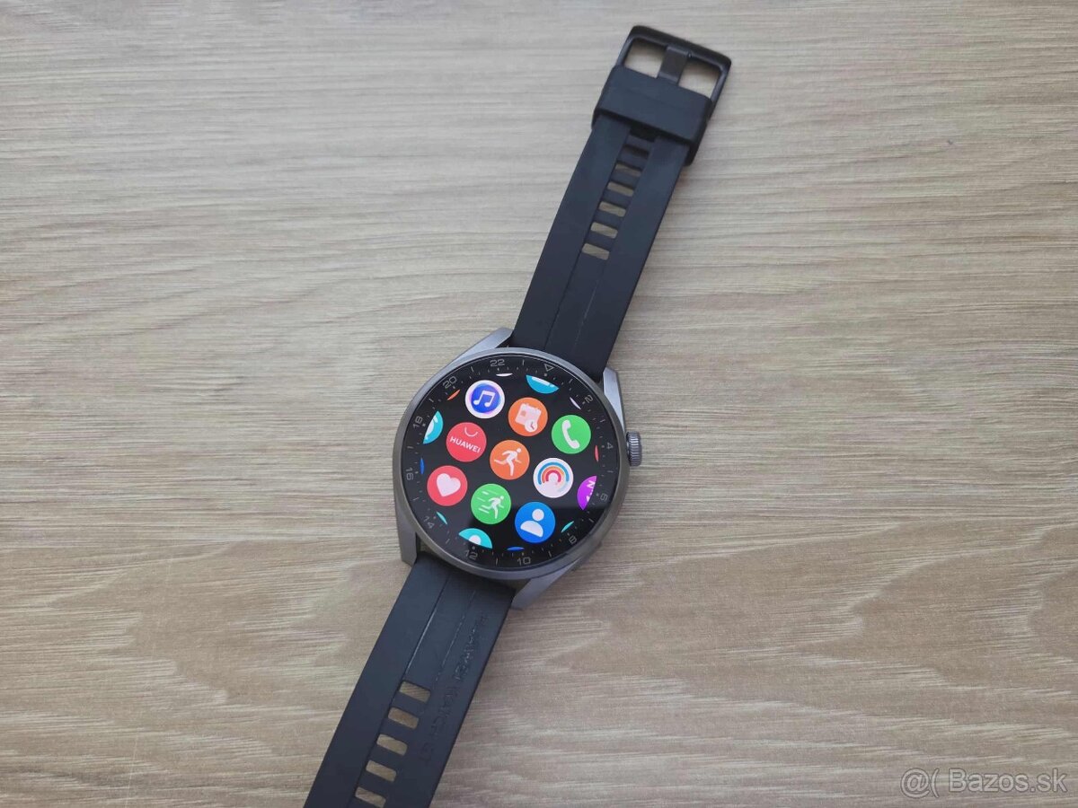 Huawei Watch 3 pro titan (eSIM), vyborny stav, v zaruke - 6