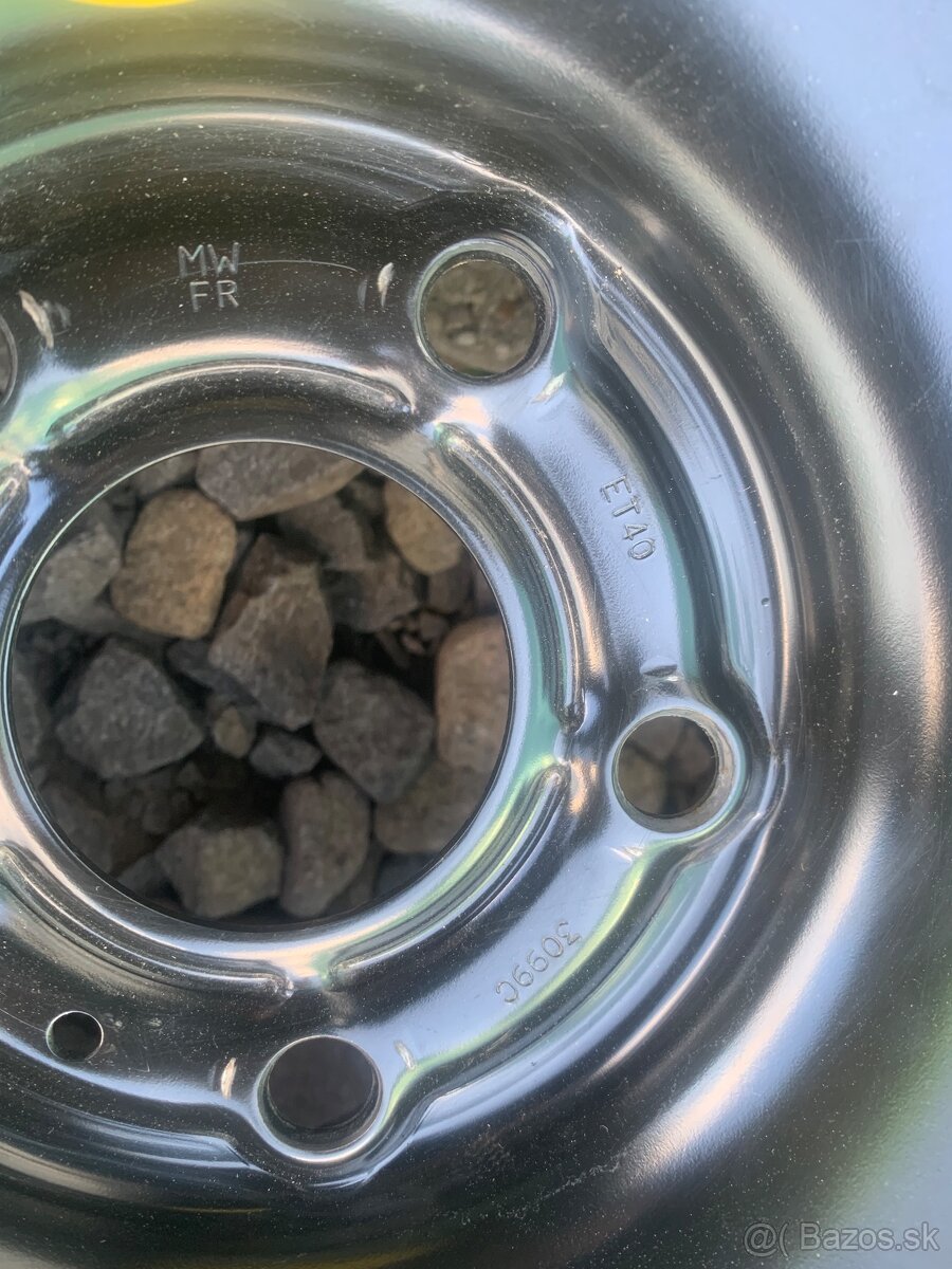 Predám koleso 5x114,3 R117; R16 ako rezervu tenkú - 6