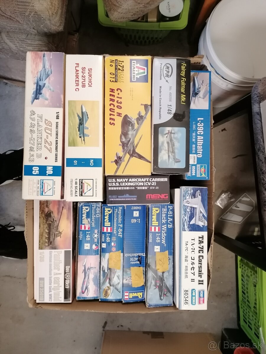 Plastikove modely 4 - 6