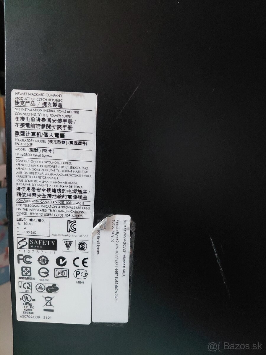 Stolový počítač H P - 6