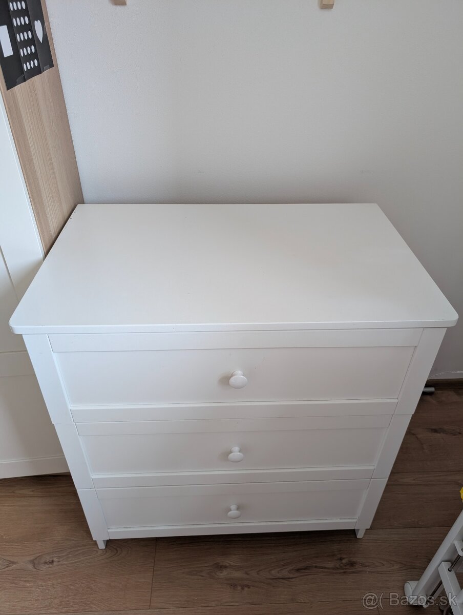 Masívna komoda na prebaľovanie - 6