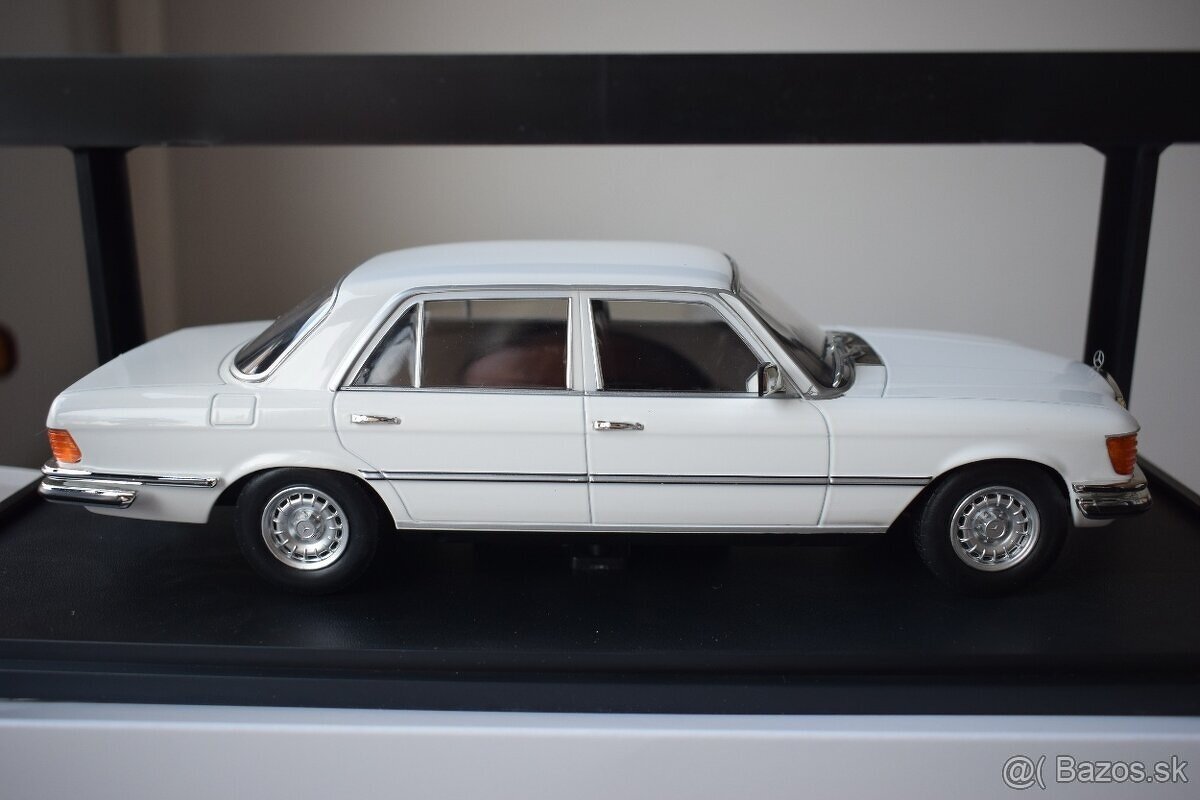 predam 1:18 Mercedes-Benz S-class 450 SEL 6.9 1975 biela - 6