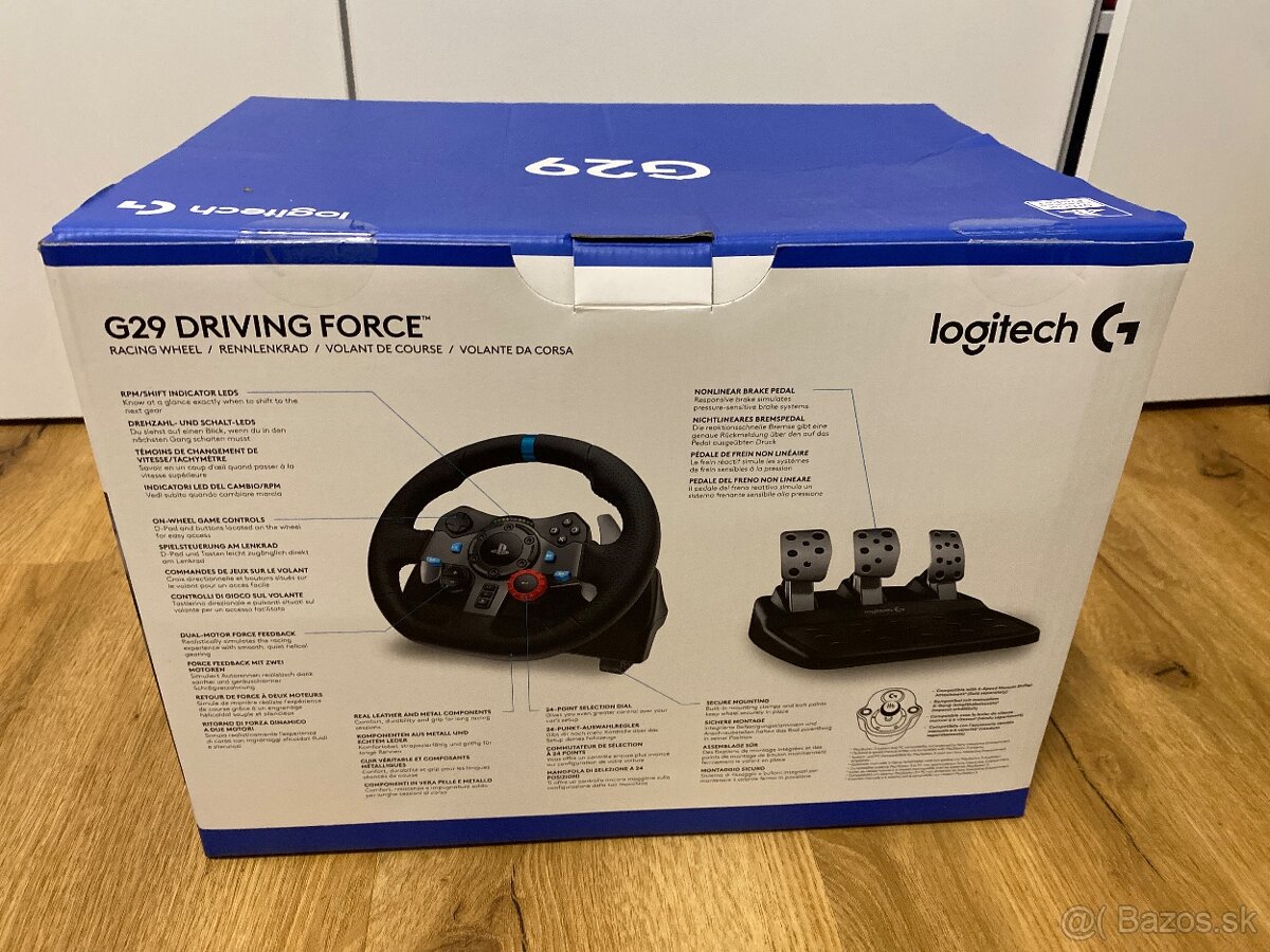 Herny volant G29 logitech pre PS5,4,3 - 6