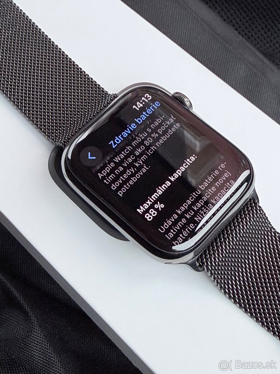 Apple watch 9 45mm ocel safír a lte - 6