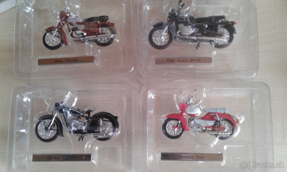 Zberateľské modely moto a áut 1/24 - 6