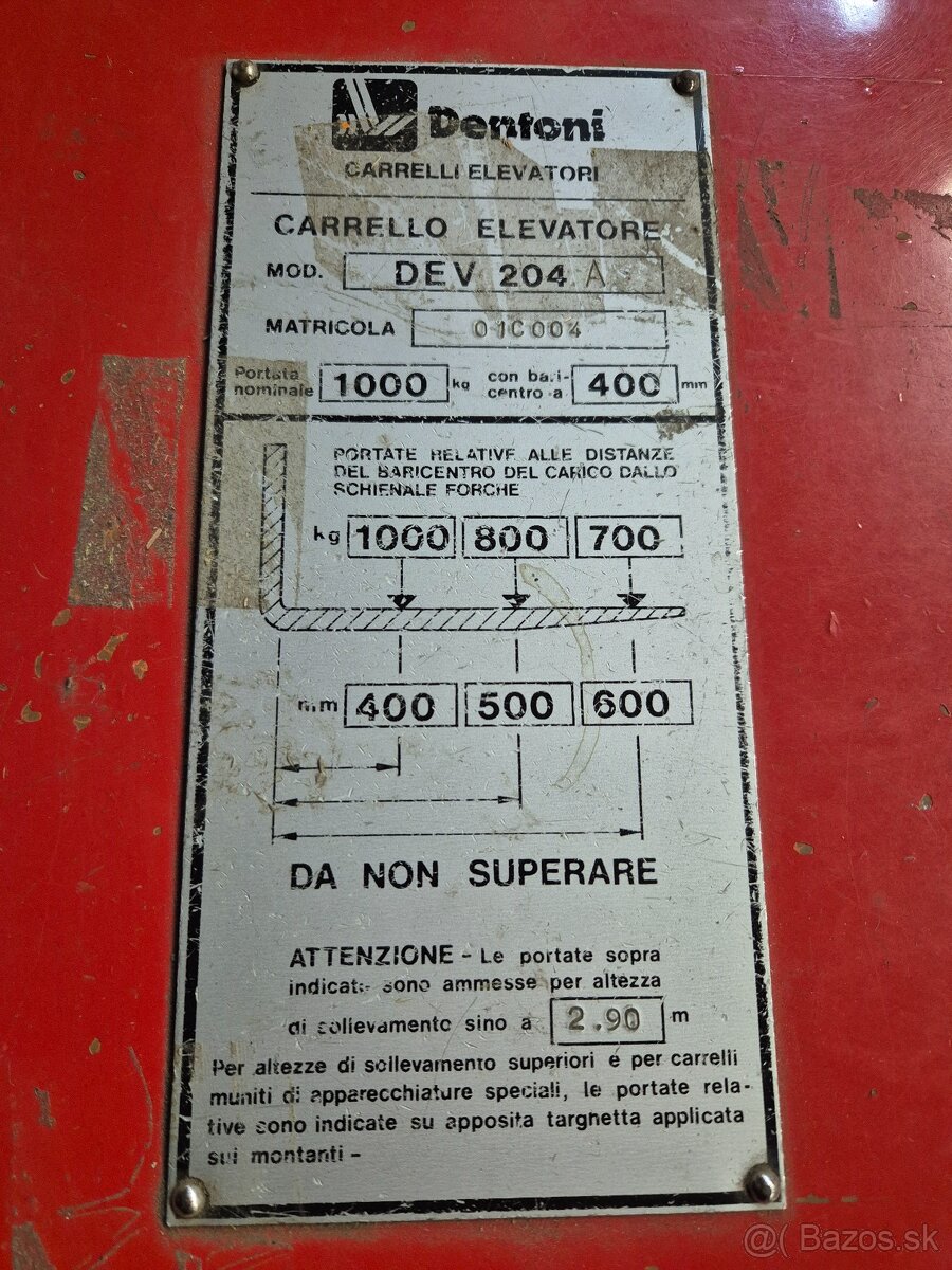 Vysokozdvižný elektrický vozík Dentoni - 6