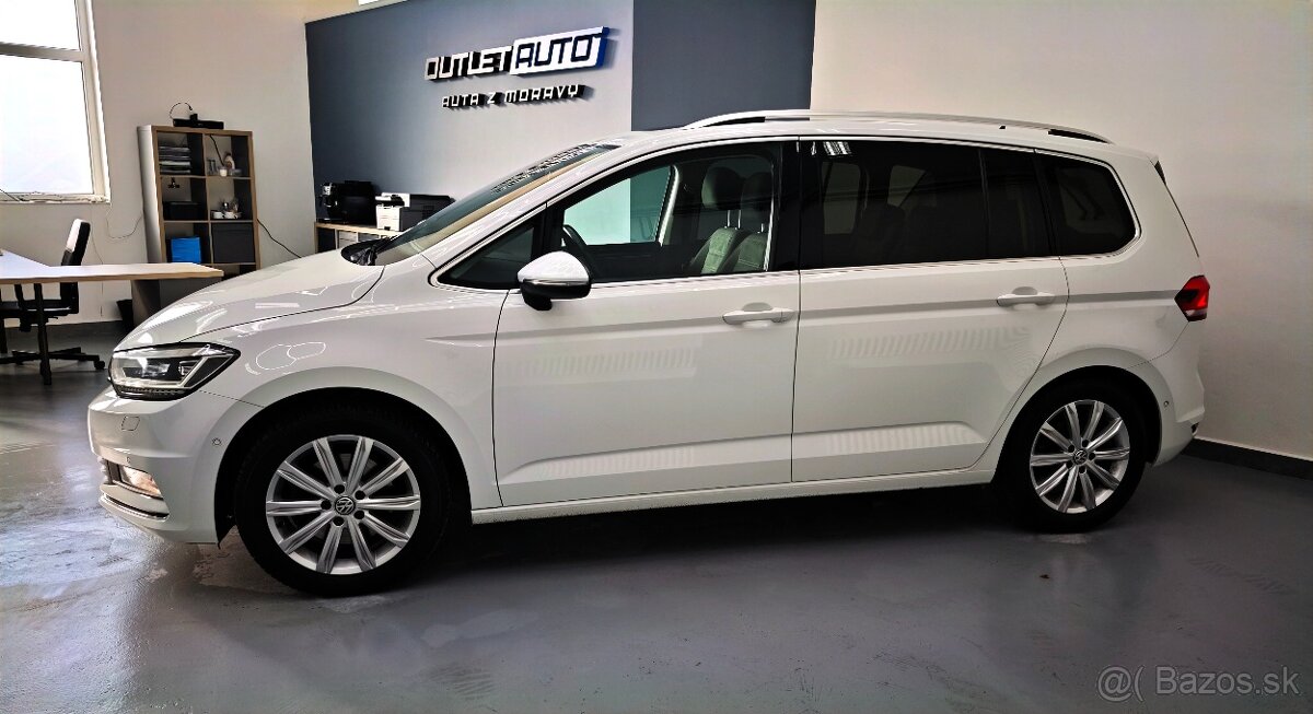 VW TOURAN 1.4 TSI 110KW,DSG,HIGHLINE,TAŽNE, 7.MÍST, LED, ACC - 6