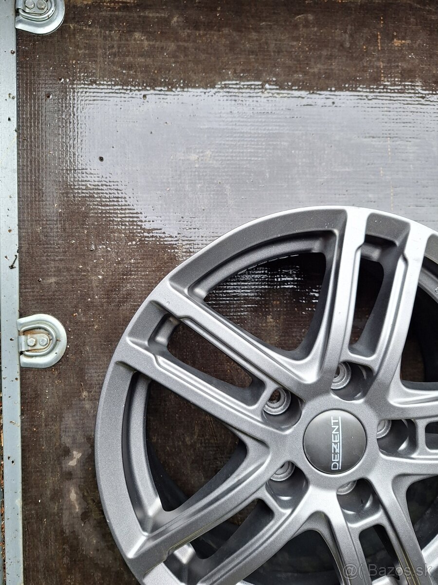 Disky Dezent TZ graphite 5x114,3 R16, 6,5J, ET 45 - 6