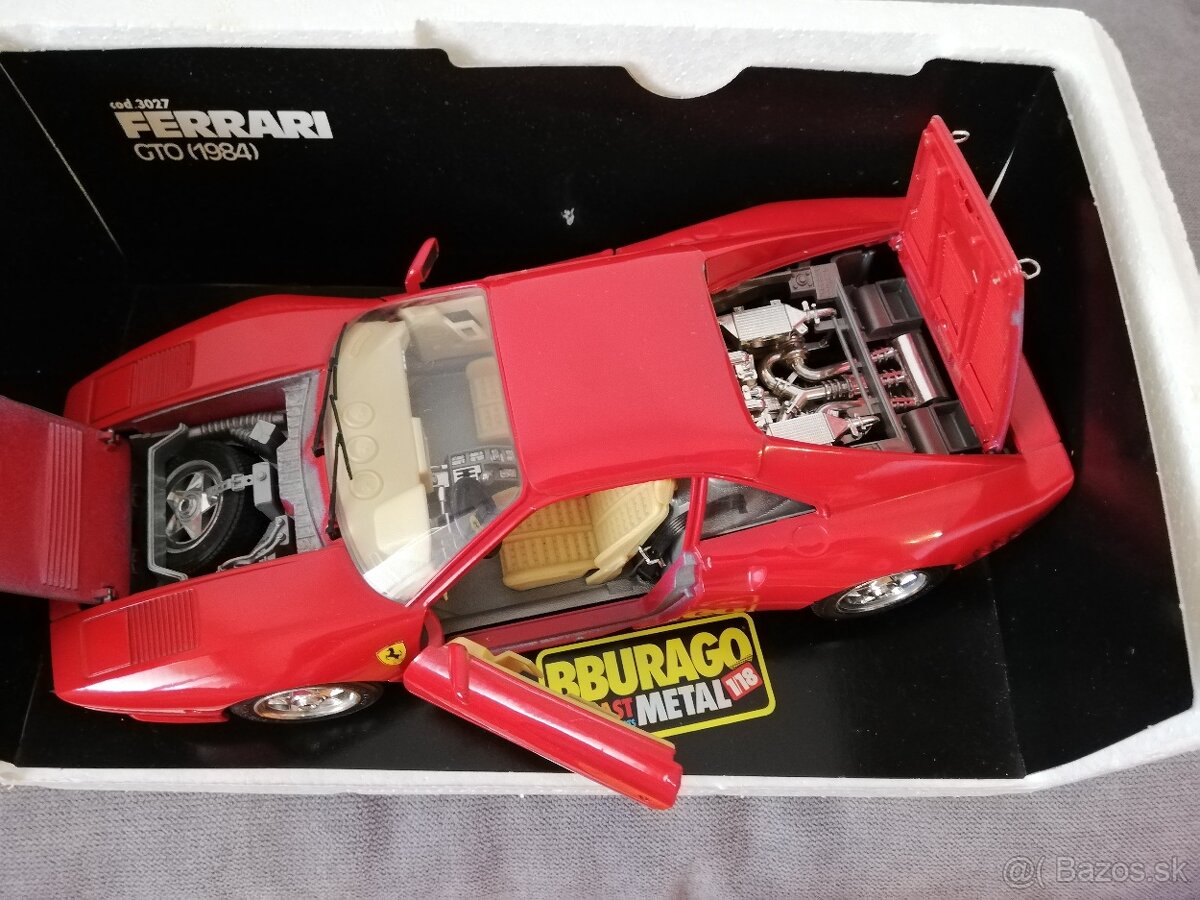 1:18 FERRARI GTO 1984 BBURAGO - 6