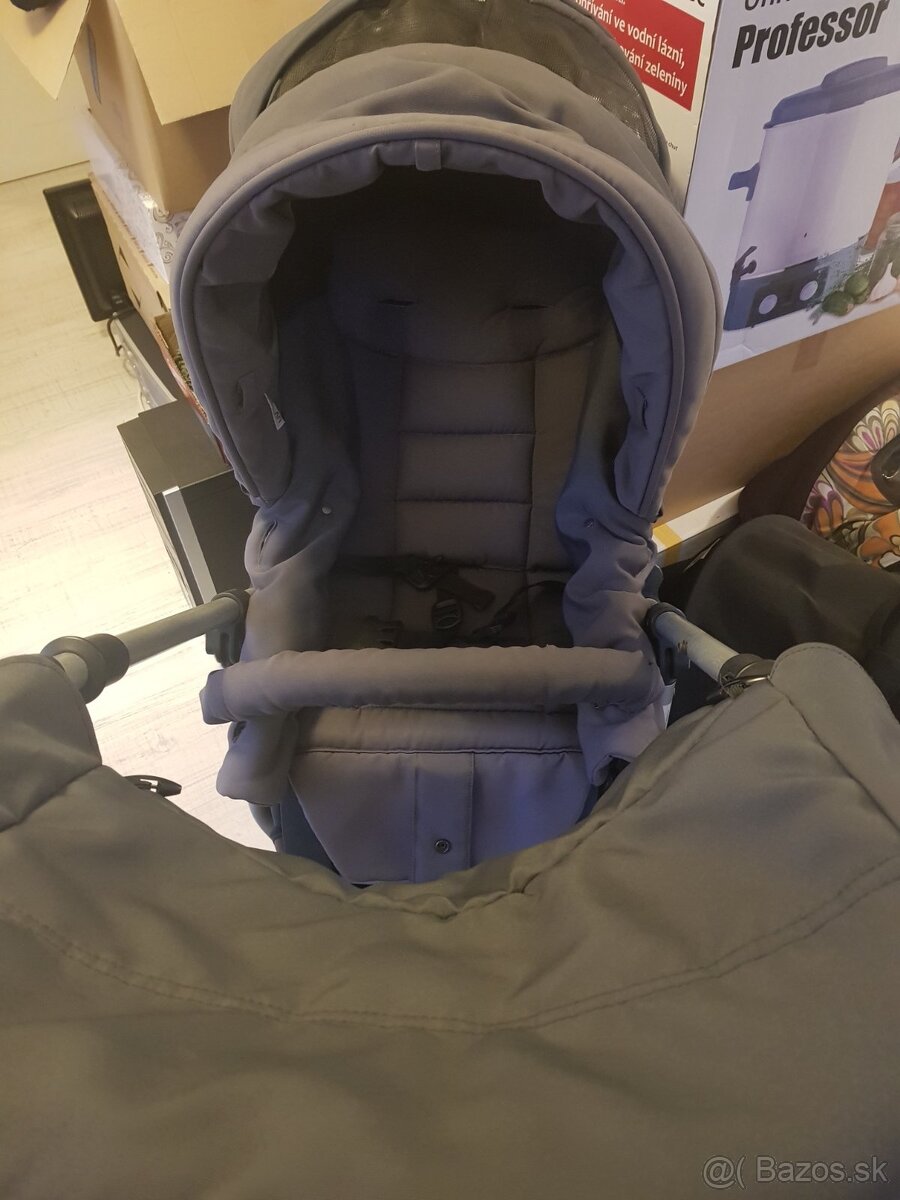 Vanicka so stojanom/kocik Teutonia/autosedacka Romer/fusak - 6