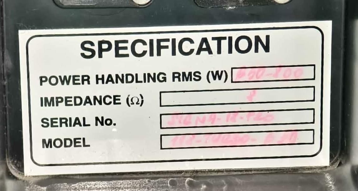 18" repro zo subwoofra - 2ks - 650W - 6