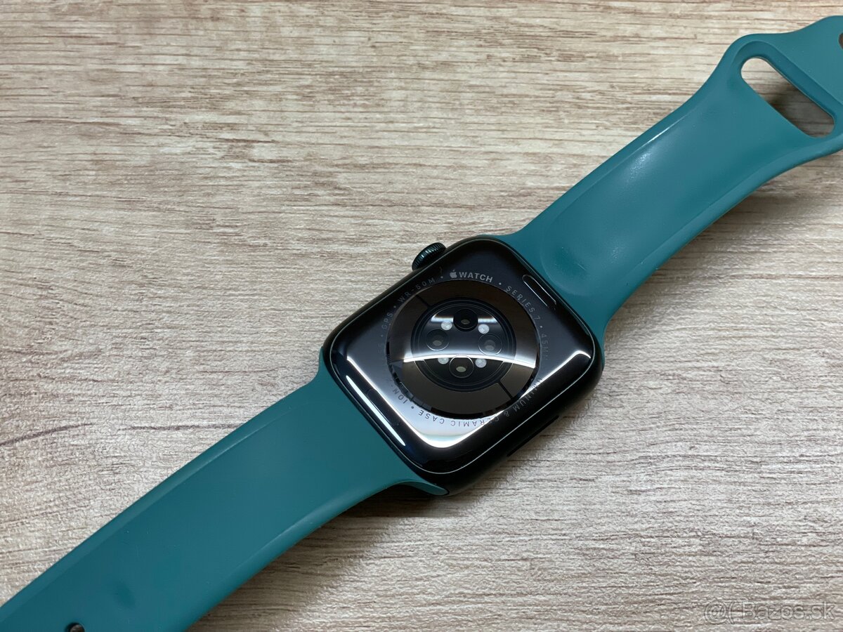 Apple watch 7 45 mm green alluminium - 6