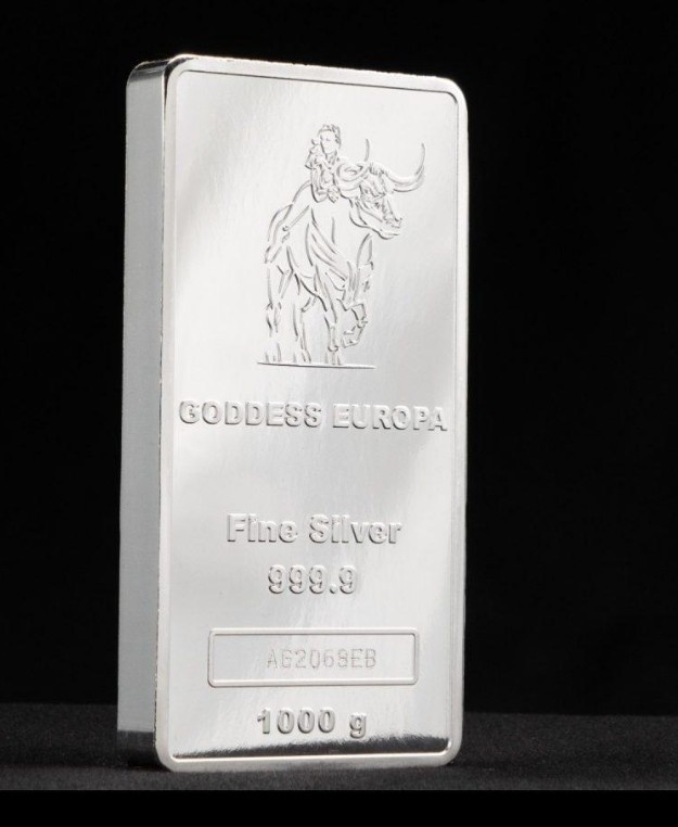 Investičné striebro, tehličky 1 kg. - 6