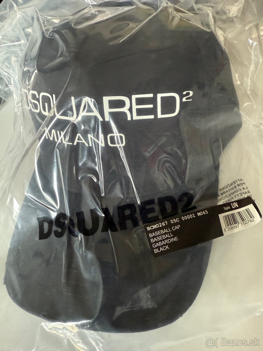 DSQUARED2 ICON , šiltovka, nová, originál, č.2 - 6