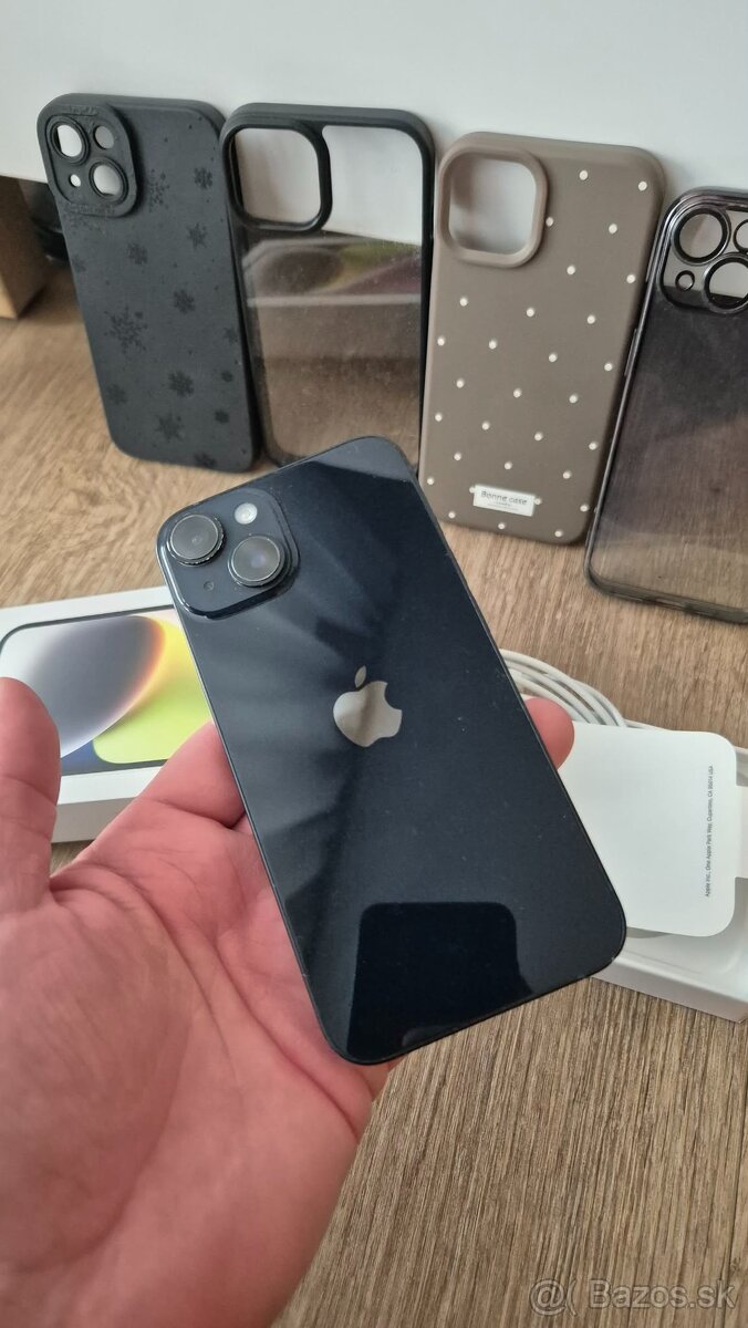 Apple Iphone 14 čierny 128gb, batéria 86% - 6
