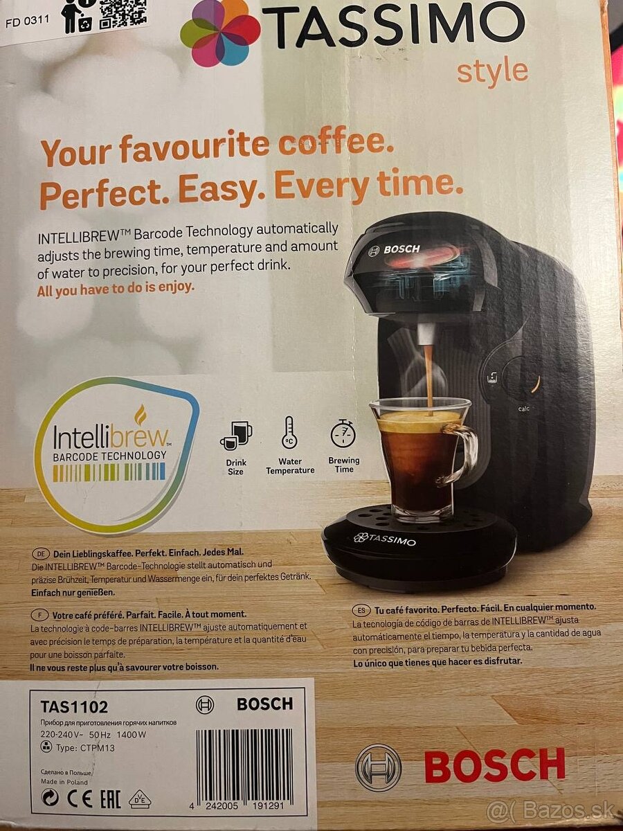 Kavovar Bosh Tassimo - 6