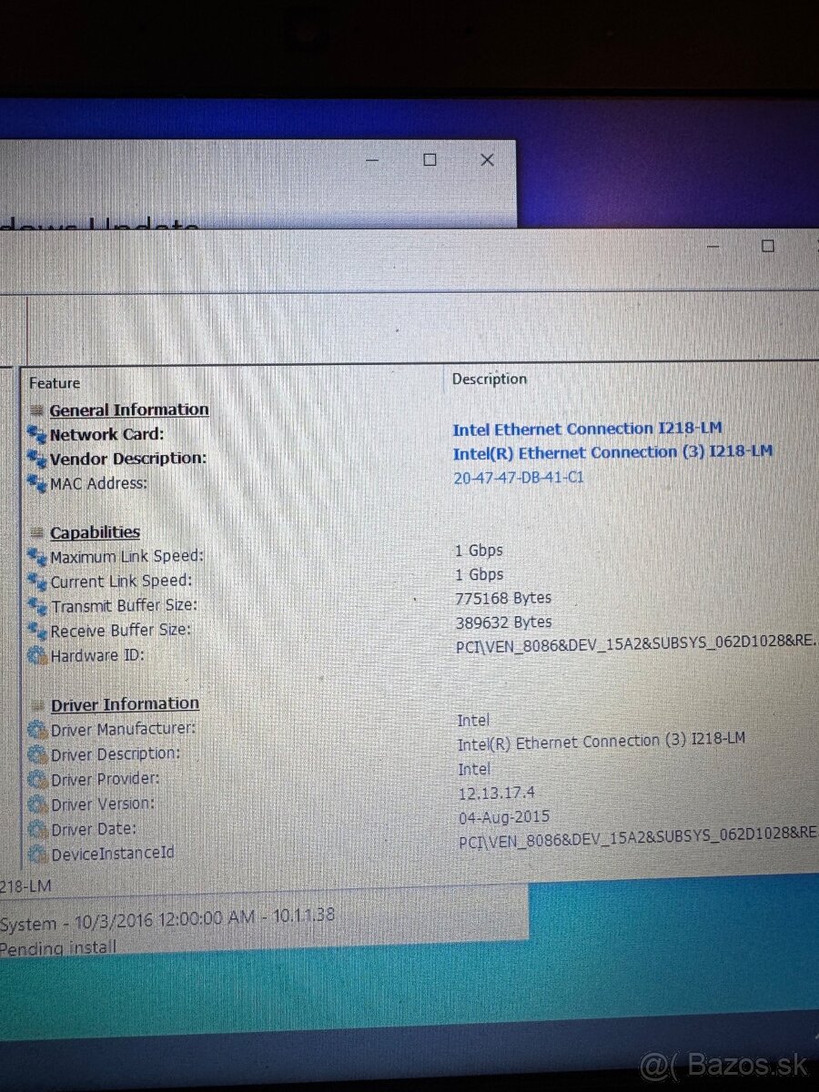 Notebook Dell Latitude E7250 - Zachovalý, v dobrom stave - 6