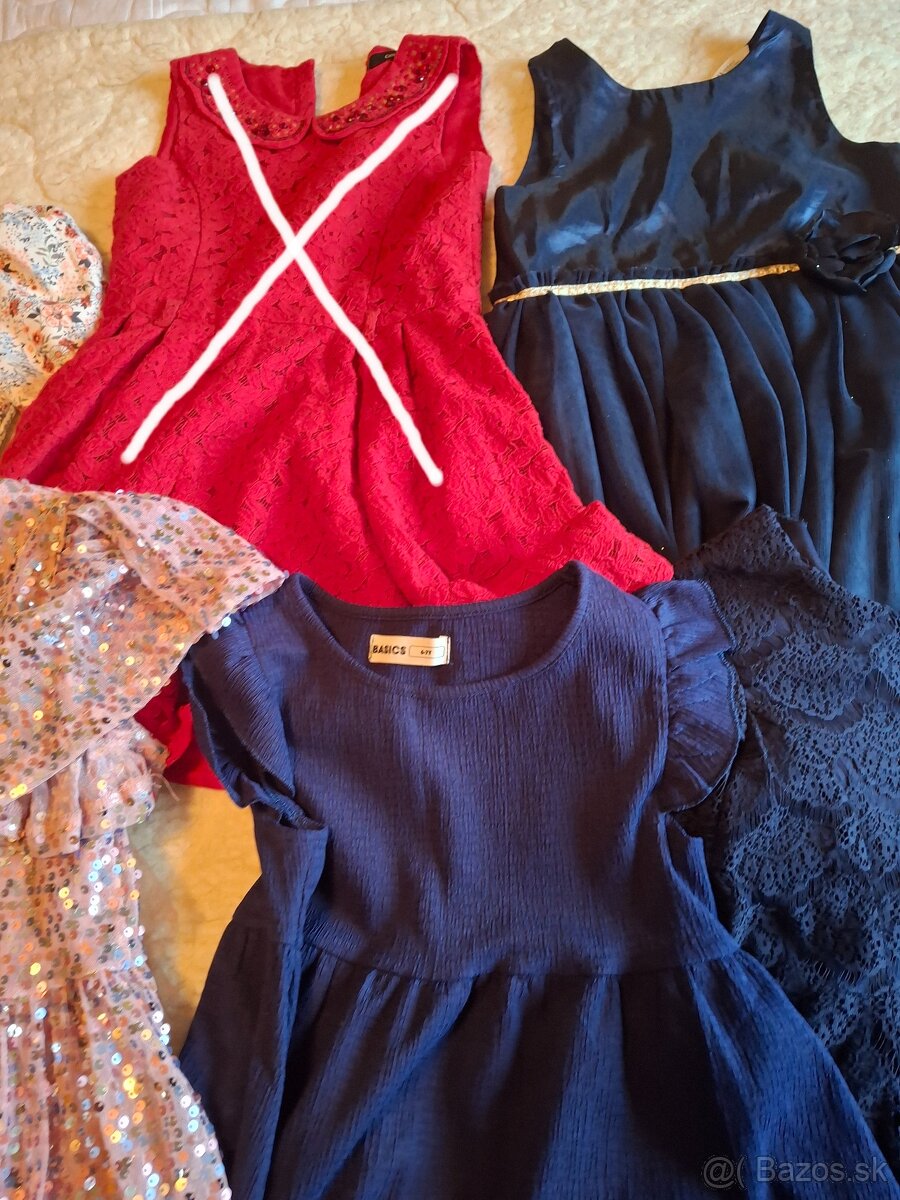 krásne šaty pre slečnu 6-8 rokov - 6