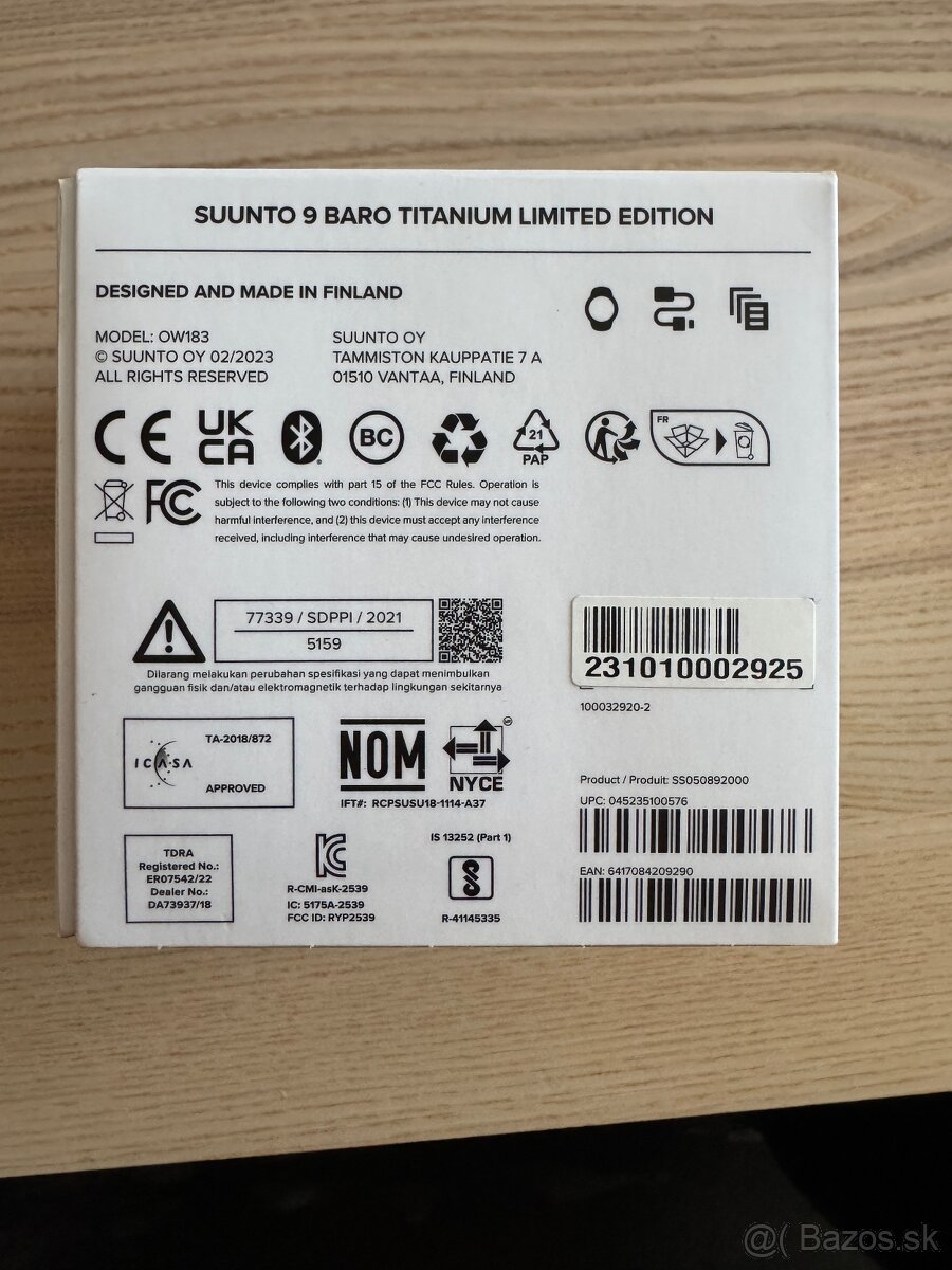 Suunto 9 Baro Titanium limited edition - 6