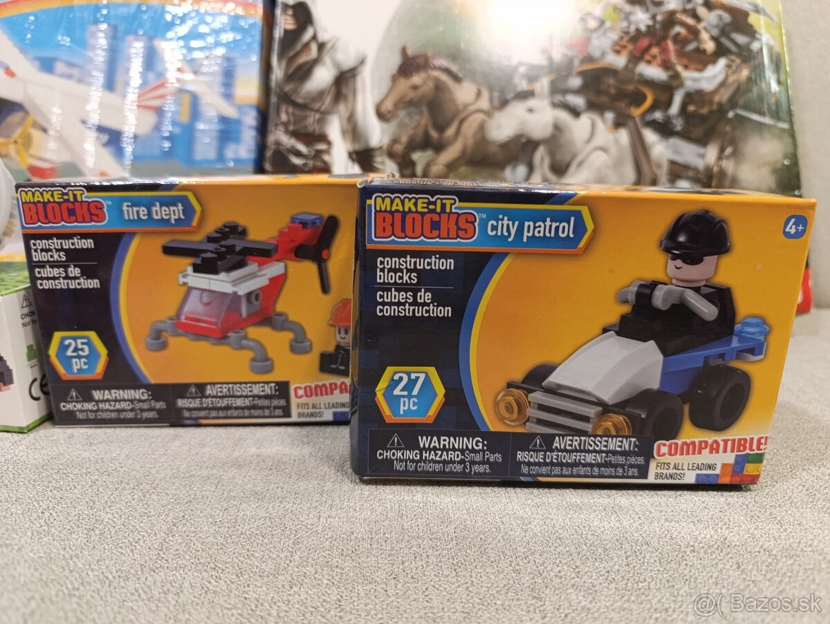 Stavebnice - hračky kompatibilní s Lego. - 6