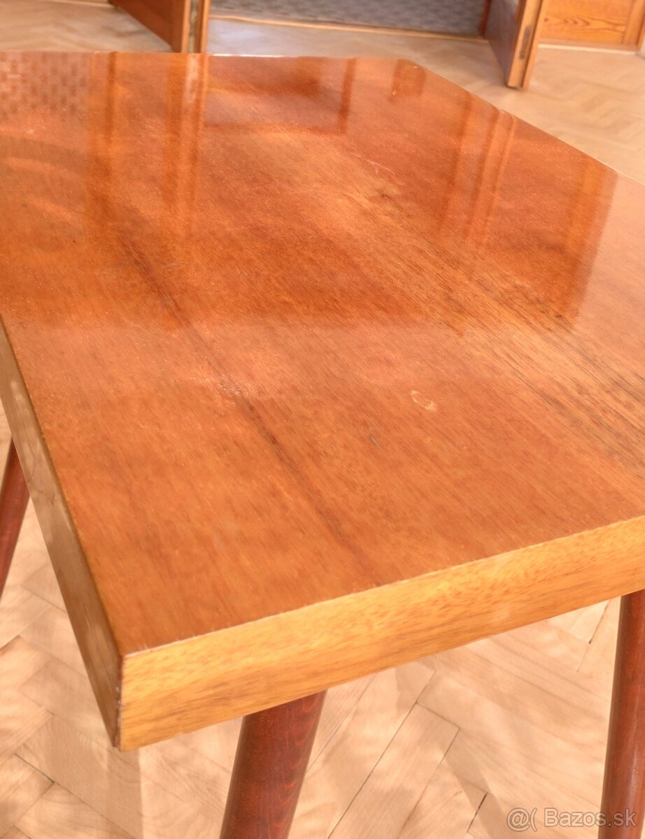 Retro otočný televízny stolík - 6