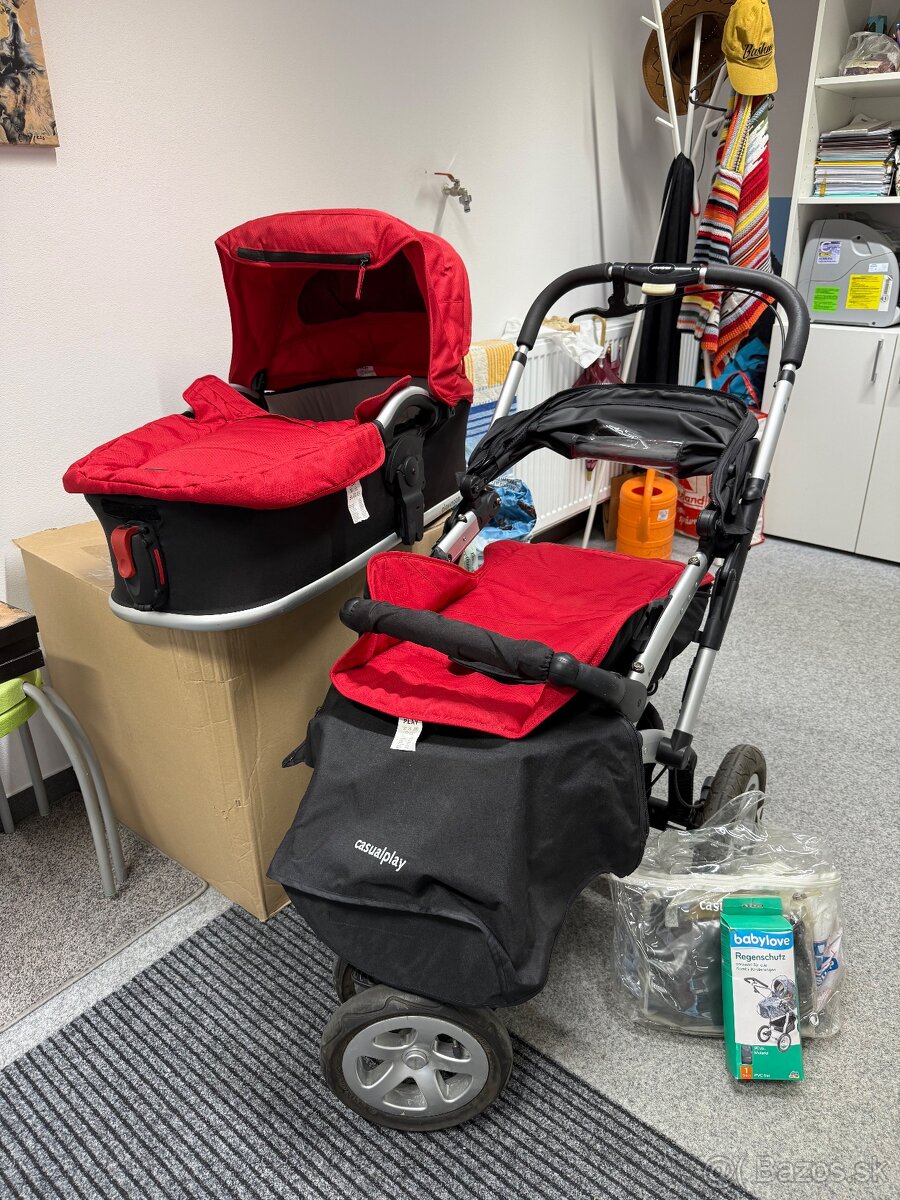 Kočík Casualplay S4 – veľmi pekný stav, po 1 dieťati - 6