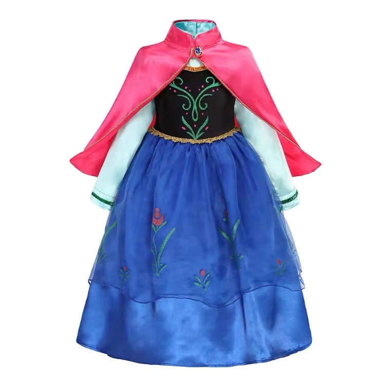 Nové šaty Frozen Anna kostým na cca 4-5 rokov - 6