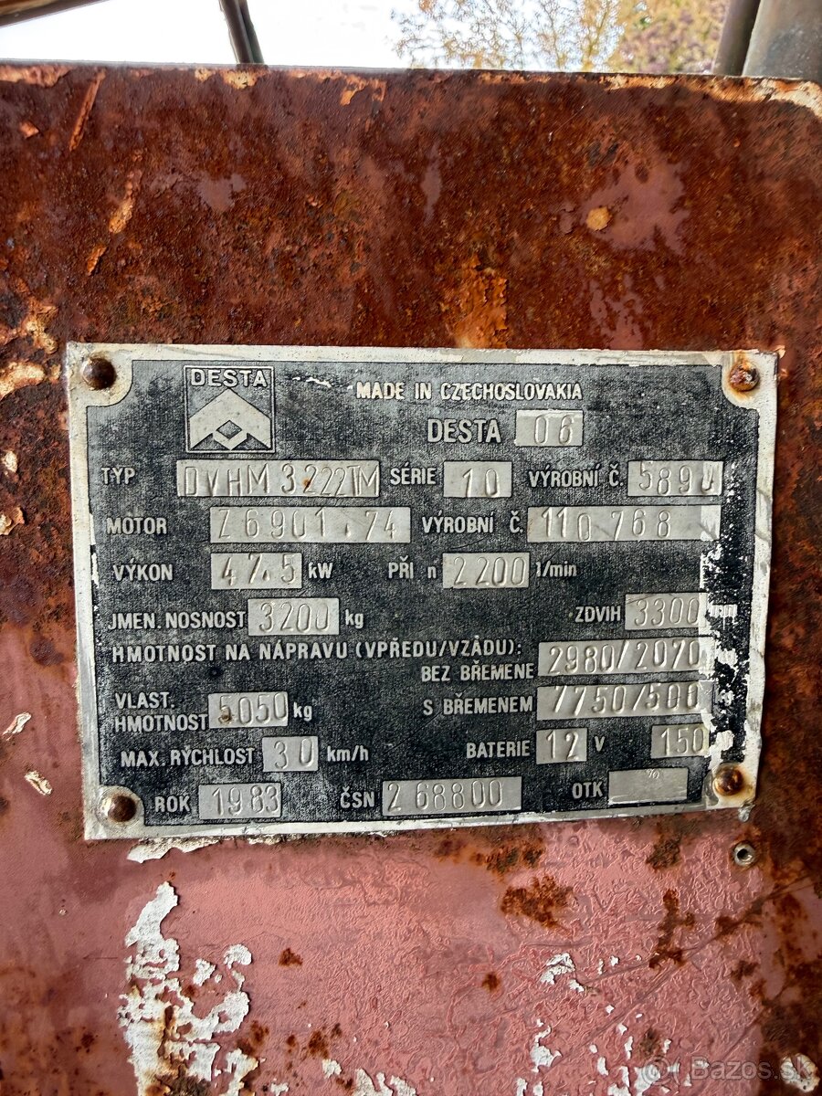 Predám vysokozdvižný vozík - 6